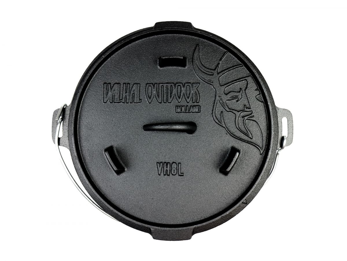 Valhal Dutch Oven 8L, ravno dno - Image 1